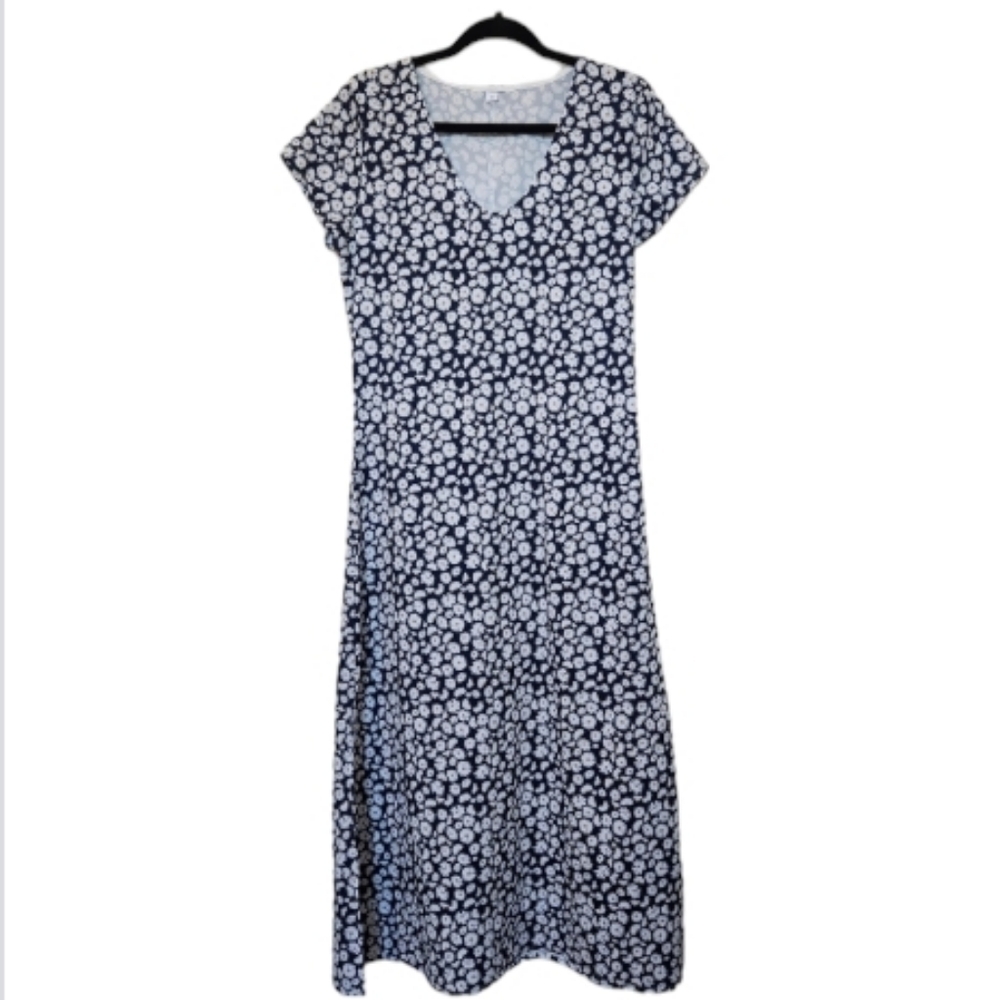 Floral Print Maxi Dress Size M